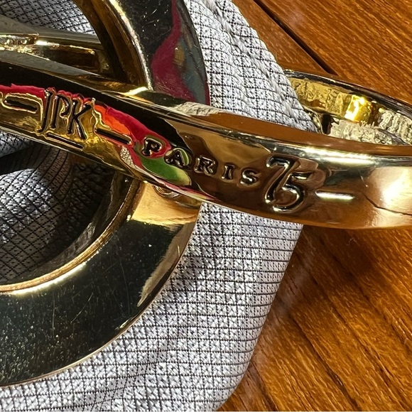 JPK Paris 75 Hobo Shoulder Bag Silver Great Condition - Picture 10 of 12